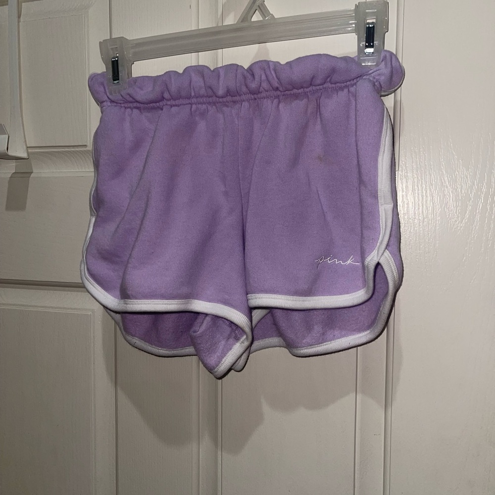 Victoria's Secret pink varsity shorts